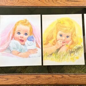 Vintage Northern Mills Lithograph by Frances Hook